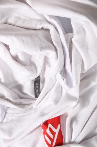 Damen Sweatshirt Kariban, Größe S, Farbe Weiß, Preis 8,25 €