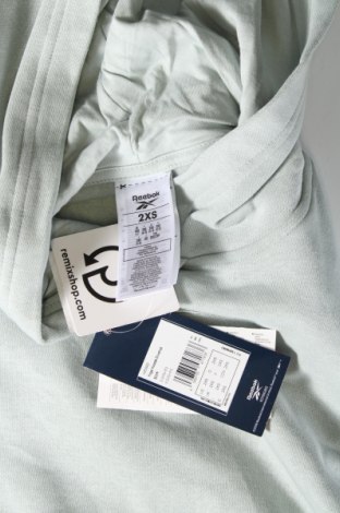 Damen Sweatshirt Reebok, Größe XXS, Farbe Grün, Preis 12,80 €