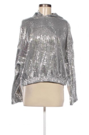 Damen Sweatshirt Zara, Größe M, Farbe Silber, Preis 13,92 €