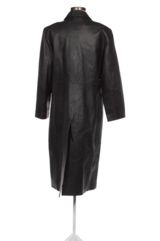Δερμάτινο γυναικείο παλτό, Μέγεθος XXL, Χρώμα Μαύρο, Τιμή 57,96 €