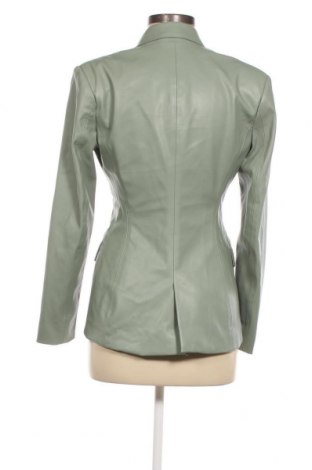 Дамско кожено сако Zara, Размер XS, Цвят Зелен, Цена 48,00 лв.