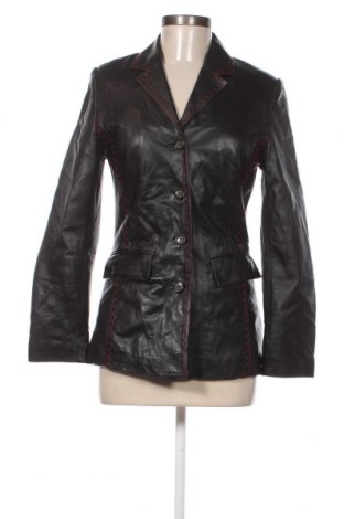 Dámská kožená bunda , Velikost S, Barva Černá, Cena  648,00 Kč