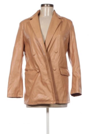 Dámska kožená bunda , Veľkosť S, Farba Béžová, Cena  7,22 €