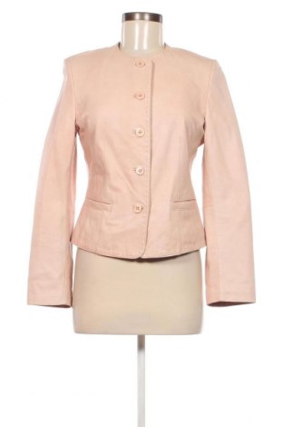 Dámska kožená bunda , Veľkosť M, Farba Ružová, Cena  55,00 €