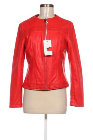 Dámská kožená bunda , Velikost L, Barva Červená, Cena  990,00 Kč