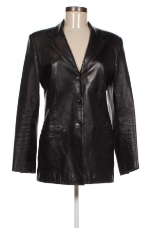 Dámska kožená bunda , Veľkosť M, Farba Čierna, Cena  36,67 €