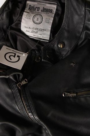 Damen Lederjacke, Größe S, Farbe Schwarz, Preis € 30,85