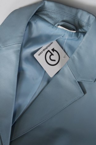 Γυναικείο δερμάτινο μπουφάν, Μέγεθος M, Χρώμα Μπλέ, Τιμή 22,47 €
