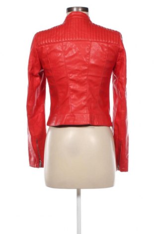Dámská kožená bunda  Amisu, Velikost S, Barva Červená, Cena  508,00 Kč