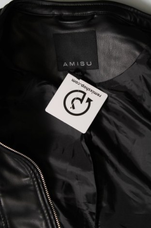 Dámská kožená bunda  Amisu, Velikost M, Barva Černá, Cena  781,00 Kč