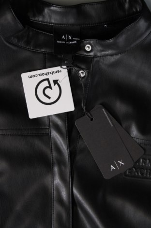 Dámská kožená bunda  Armani Exchange, Velikost XL, Barva Černá, Cena  1 683,00 Kč