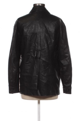 Dámská kožená bunda  Bershka, Velikost XS, Barva Černá, Cena  328,00 Kč