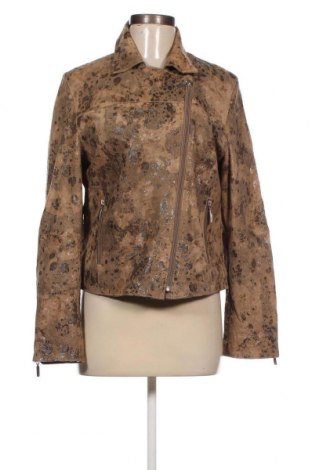 Γυναικείο δερμάτινο μπουφάν Broch Leather, Μέγεθος M, Χρώμα Καφέ, Τιμή 51,53 €