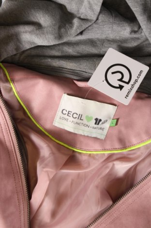 Dámska kožená bunda  Cecil, Veľkosť L, Farba Ružová, Cena  25,52 €