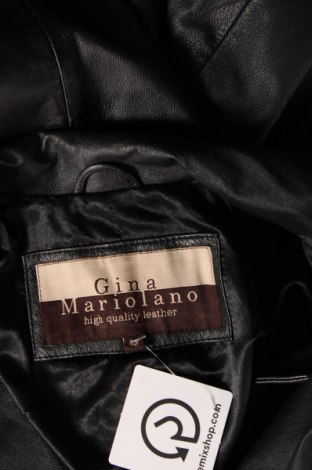 Geacă de piele pentru femei Gina Mariolano, Mărime L, Culoare Negru, Preț 137,54 Lei