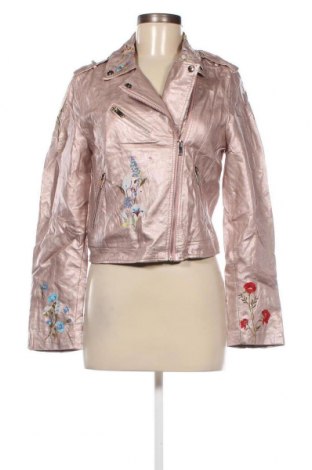 Dámska kožená bunda  Ginger, Veľkosť L, Farba Ružová, Cena  11,95 €