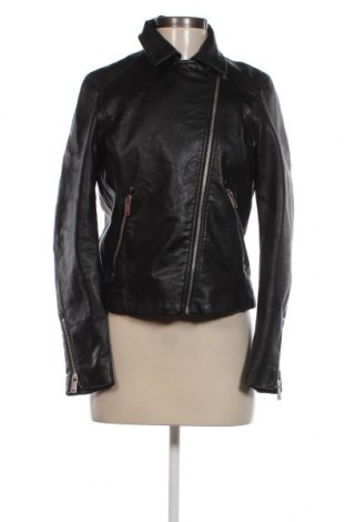 Dámska kožená bunda  H&M, Veľkosť M, Farba Čierna, Cena  23,61 €