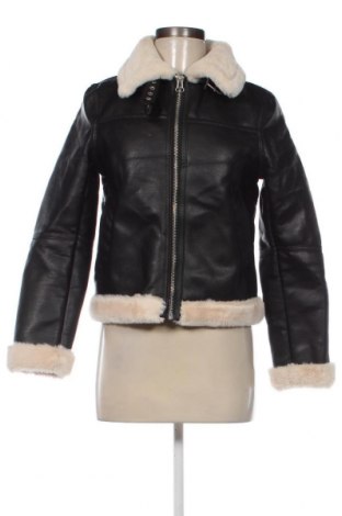 Dámska kožená bunda  H&M Divided, Veľkosť XS, Farba Čierna, Cena  18,61 €