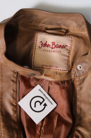 Γυναικείο δερμάτινο μπουφάν John Baner, Μέγεθος XL, Χρώμα Καφέ, Τιμή 20,61 €