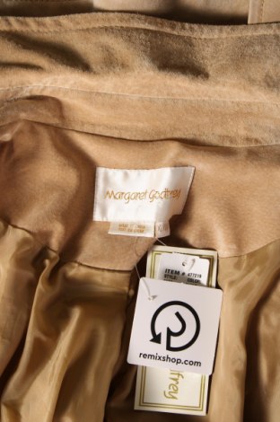 Dámska kožená bunda  Margaret Godfrey, Veľkosť XL, Farba Hnedá, Cena  116,78 €