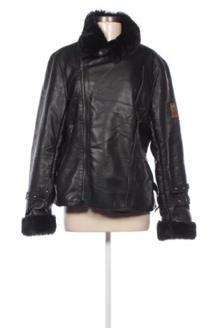 Dámska kožená bunda  Marikoo, Veľkosť XXL, Farba Čierna, Cena  25,52 €