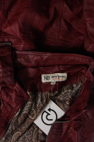 Dámska kožená bunda  Nana Belle, Veľkosť S, Farba Červená, Cena  6,67 €