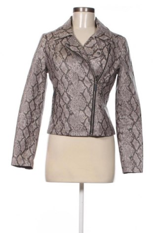 Damen Lederjacke New Look, Größe S, Farbe Grau, Preis € 14,32