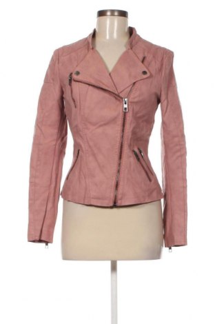 Γυναικείο δερμάτινο μπουφάν ONLY, Μέγεθος S, Χρώμα Ρόζ , Τιμή 21,56 €