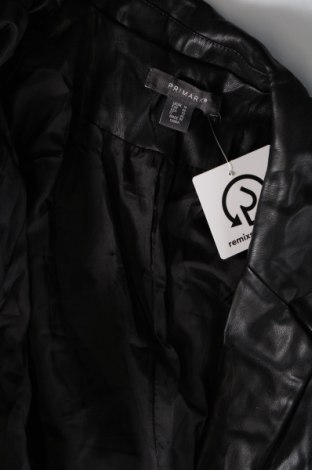 Γυναικείο δερμάτινο μπουφάν Primark, Μέγεθος L, Χρώμα Μαύρο, Τιμή 8,18 €