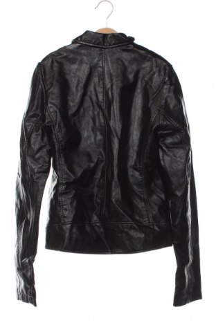 Γυναικείο δερμάτινο μπουφάν Primark, Μέγεθος XS, Χρώμα Μαύρο, Τιμή 14,08 €