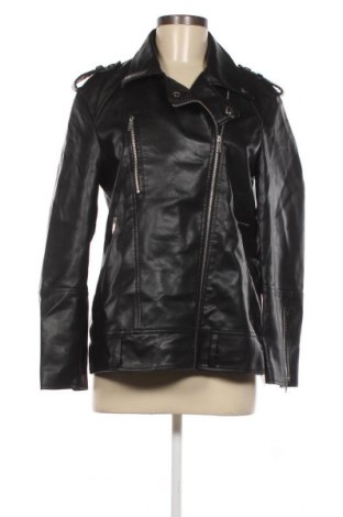 Dámska kožená bunda  SHEIN, Veľkosť M, Farba Čierna, Cena  23,06 €