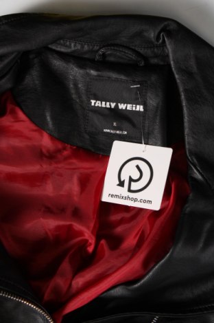 Dámska kožená bunda  Tally Weijl, Veľkosť XL, Farba Čierna, Cena  27,78 €
