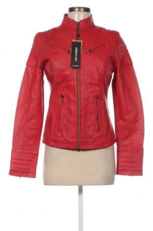 Dámska kožená bunda  URBAN 5884, Veľkosť S, Farba Červená, Cena  100,82 €