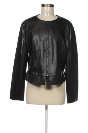 Γυναικείο δερμάτινο μπουφάν Zara, Μέγεθος XXL, Χρώμα Μαύρο, Τιμή 25,36 €