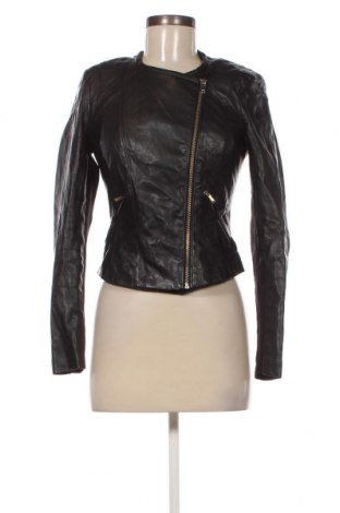 Γυναικείο δερμάτινο μπουφάν Zara Trafaluc, Μέγεθος S, Χρώμα Μαύρο, Τιμή 21,56 €