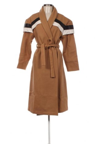 Дамско палто, Размер S, Цвят Кафяв, Цена 103,20 лв.