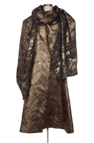Γυναικείο παλτό, Μέγεθος 3XL, Χρώμα Χρυσαφί, Τιμή 32,38 €