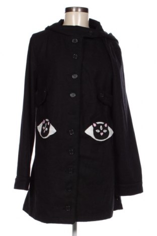 Дамско палто, Размер L, Цвят Черен, Цена 38,40 лв.