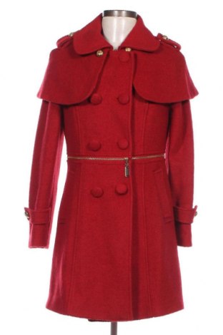 Дамско палто, Размер S, Цвят Червен, Цена 64,21 лв.