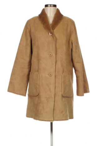 Дамско палто, Размер S, Цвят Бежов, Цена 18,19 лв.