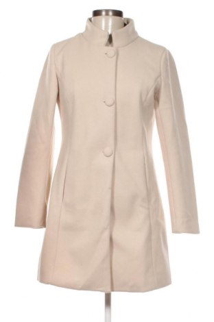 Дамско палто Allegra K, Размер XS, Цвят Бежов, Цена 103,20 лв.