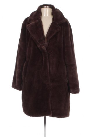 Дамско палто Amisu, Размер L, Цвят Кафяв, Цена 25,68 лв.