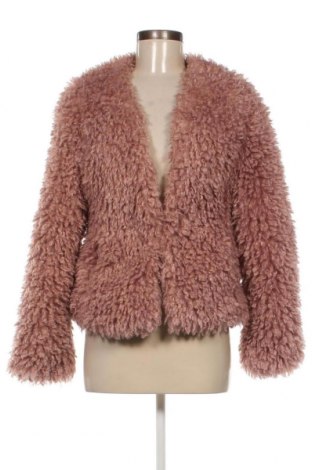 Дамско палто Bershka, Размер S, Цвят Розов, Цена 26,75 лв.