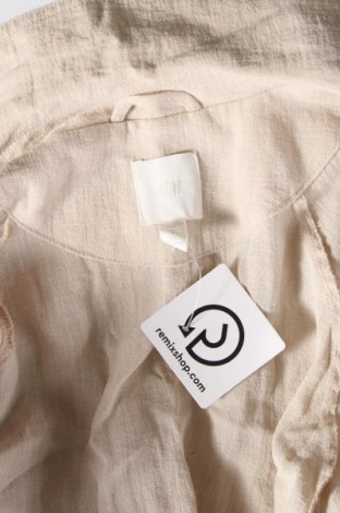 Palton de femei H&M, Mărime S, Culoare Ecru, Preț 86,53 Lei