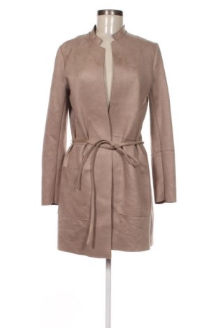 Palton de femei H&M, Mărime M, Culoare Bej, Preț 210,53 Lei