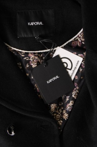 Γυναικείο παλτό Kaporal, Μέγεθος L, Χρώμα Μαύρο, Τιμή 32,32 €