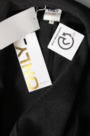 Γυναικείο παλτό ONLY, Μέγεθος L, Χρώμα Γκρί, Τιμή 28,76 €