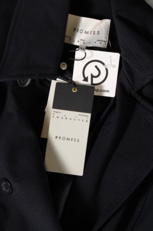 Γυναικείο παλτό Promiss, Μέγεθος S, Χρώμα Μπλέ, Τιμή 28,01 €
