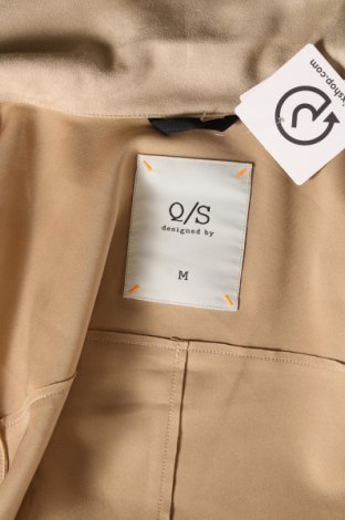 Damenmantel Q/S by S.Oliver, Größe M, Farbe Beige, Preis € 10,69