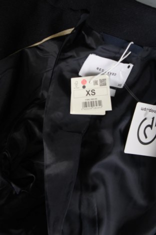 Дамско палто Reserved, Размер XS, Цвят Син, Цена 87,77 лв.